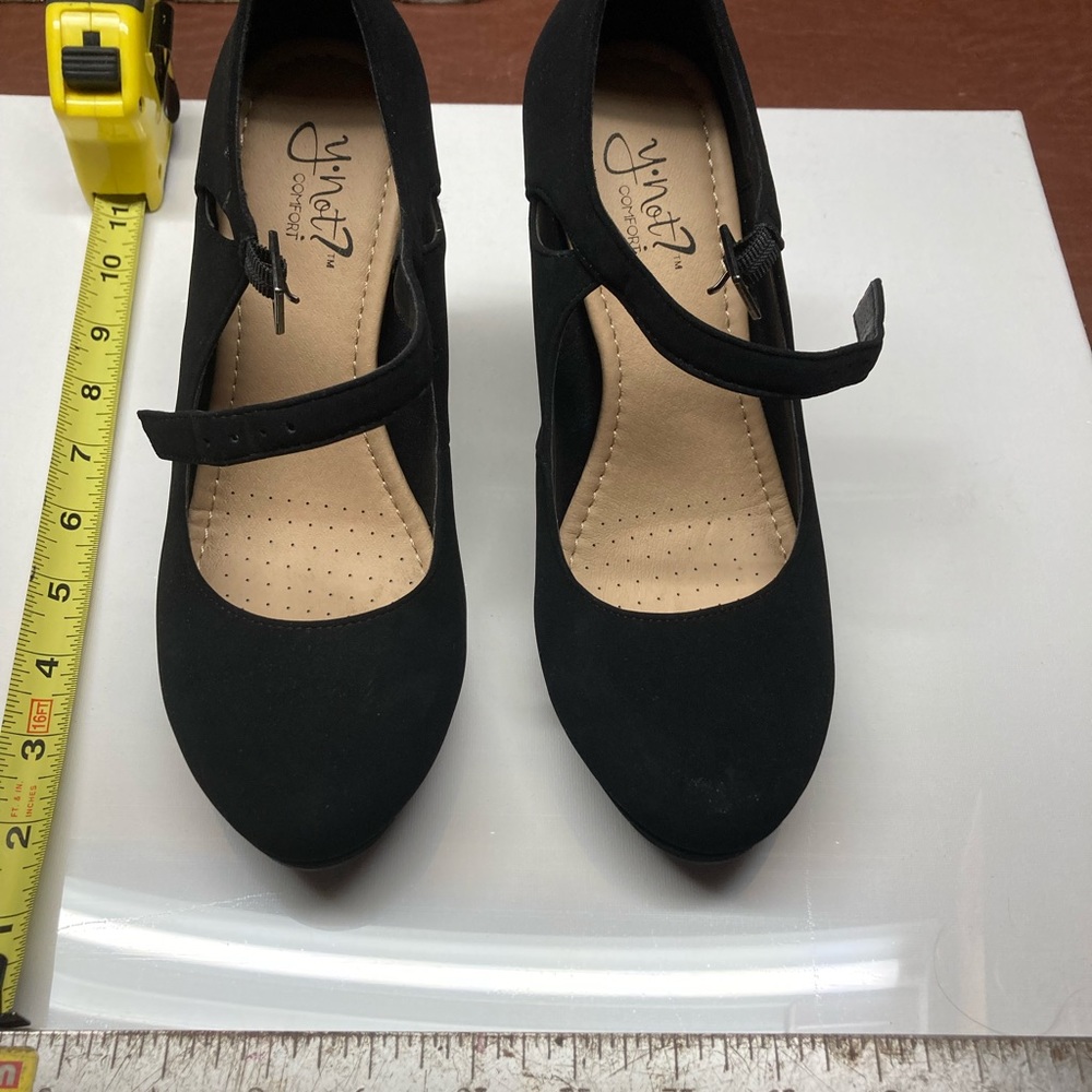 Velvet Black Heels